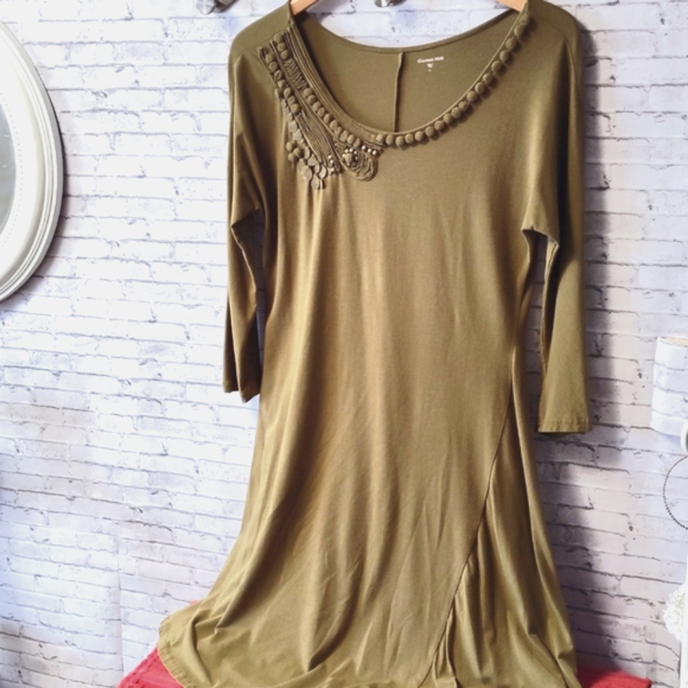 Garnet Hill Asymmetric Dress